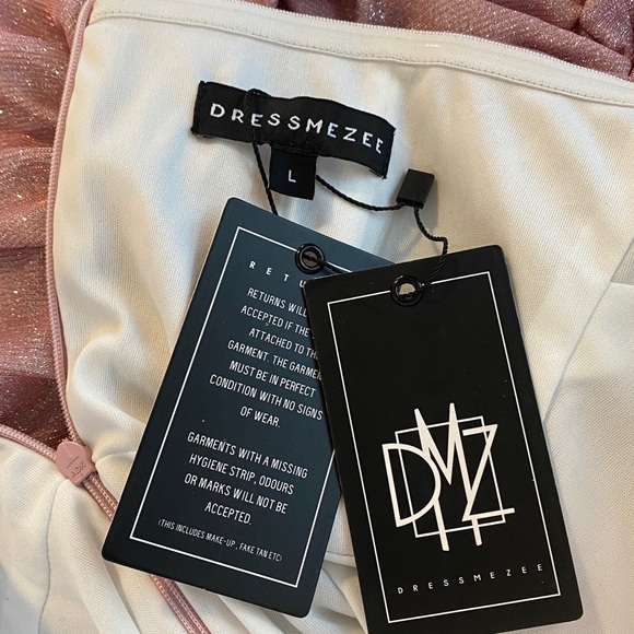 NWT Dressmezee Serena Lurex Corset Mini Dress, Size L - Picture 15 of 17